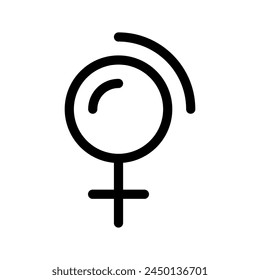 Woman Icon Vector Symbol Design Illustration