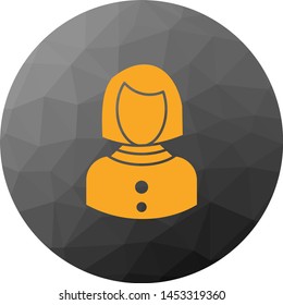 Woman icon for your project
