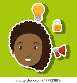 woman idea search app