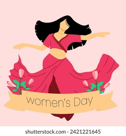 woman illustration for international women's day