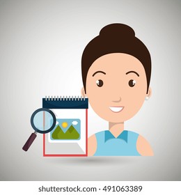 woman images album search