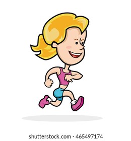 Woman Jogging