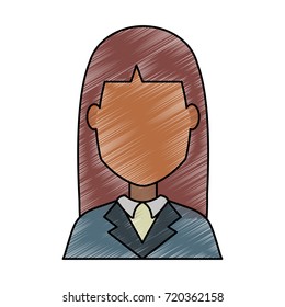 woman lawyer icon