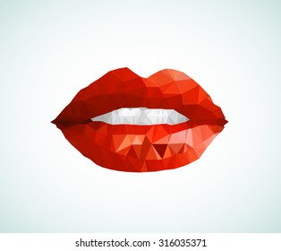 Woman lips 