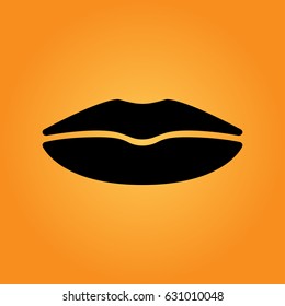 Woman lips