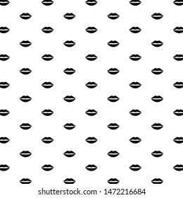 woman lips background black vector seamless texture