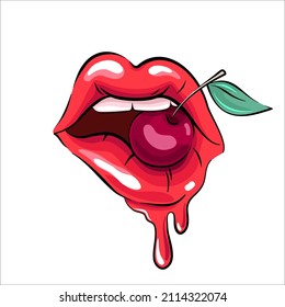 2,007 Lips Women Dripping Images, Stock Photos & Vectors | Shutterstock