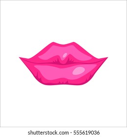 Woman Lips Vector Illustration Stock Vector Royalty Free Shutterstock