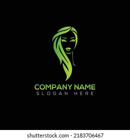 Woman  logo vector illustration design 