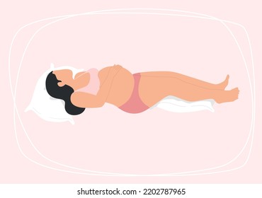 A woman
Lying On Your Back During Pregnancy