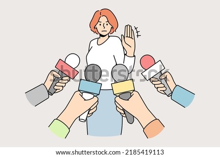 Similar – Image, Stock Photo No comment. To be silent