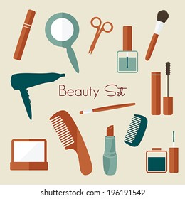 Woman make up set