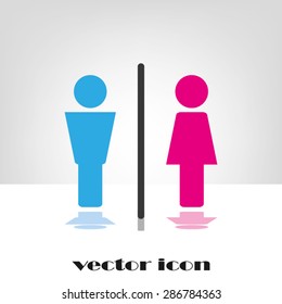 woman man