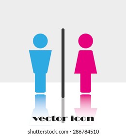 woman man
