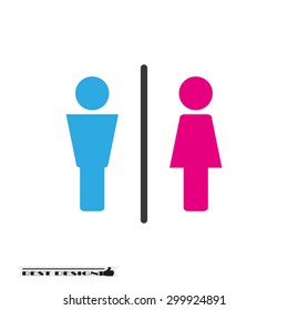 woman man