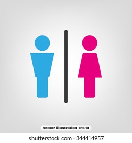 woman man