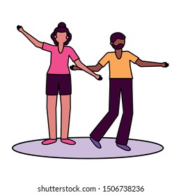 Woman and man avatar design, Person people human profile and user theme Vector illustration