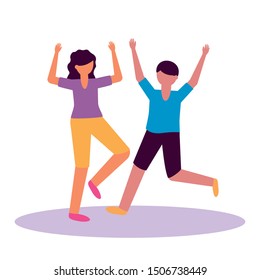 Woman and man avatar design, Person people human profile and user theme Vector illustration