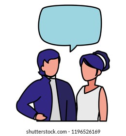 woman and man design