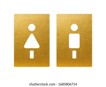 Woman and Man Vector Icon