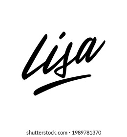 Lisa Name Image Images, Stock Photos & Vectors | Shutterstock