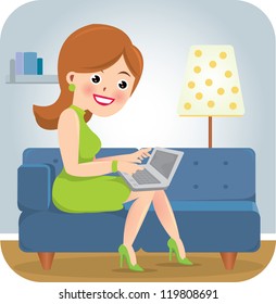 woman with notebook