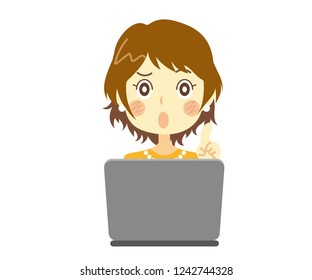 woman notebook angry