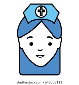 woman nurse avatar character