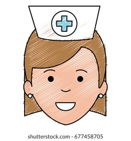 woman nurse avatar character