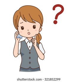 woman on phone