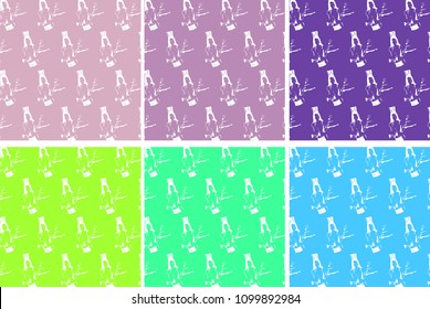 Woman pattern sport