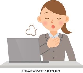 woman PC