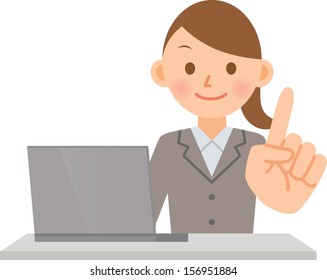 woman PC