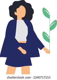 Woman planting crop, Set of farmers or agricultural workers planting crops, Woman Farmers or Gardeners Planting and Caring of Tree Sprout and Pick Apple Harvest, Single one line drawing young female f