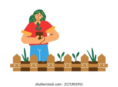 8,515 Cartoon Flower Bed Images, Stock Photos & Vectors | Shutterstock