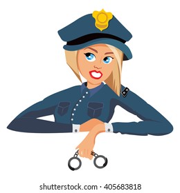 Woman policewoman