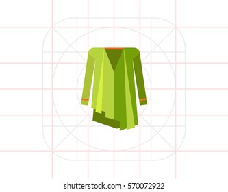 Woman poncho coat