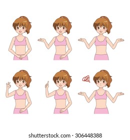 woman pose