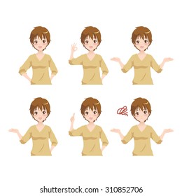 woman pose