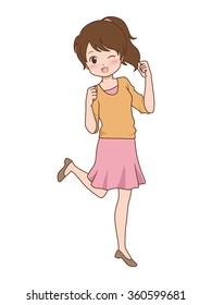 woman pose