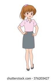 woman pose