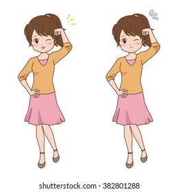 woman pose