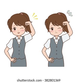 woman pose
