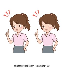woman pose