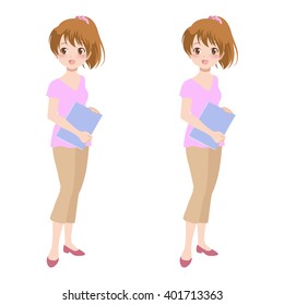 woman pose