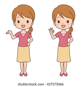 woman pose
