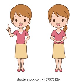 woman pose