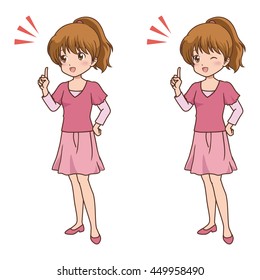 woman pose