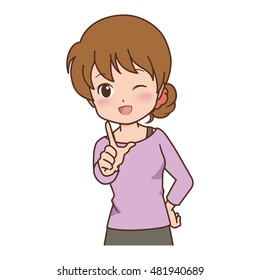 woman pose