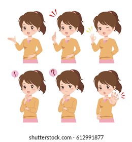 woman pose
